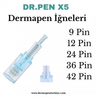 DR.PEN X5 İĞNELERİ (12pin -24pin – 36pin – 42pin nano DERMAPEN