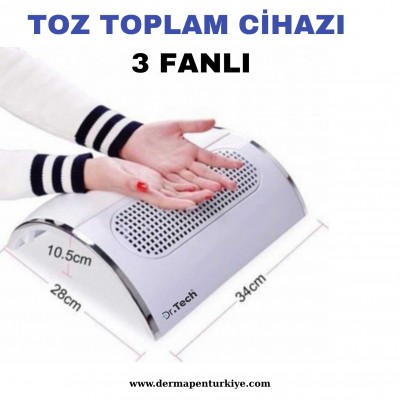 TIRNAK TOZ TOPLAMA CİHAZI (3 MOTORLU)