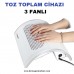 TIRNAK TOZ TOPLAMA CİHAZI (3 MOTORLU)