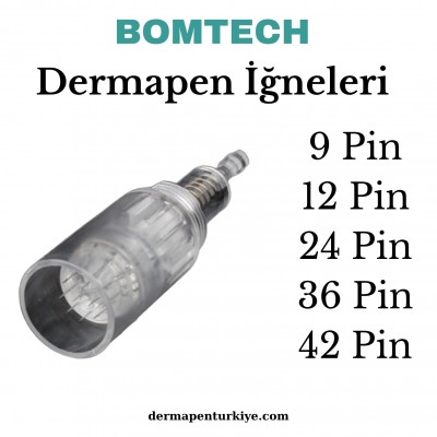 BOMTECH DERMAPEN İĞNELERİ  (12pin – 36pin – 42pin nano DERMAPEN