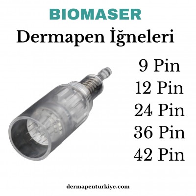 BIOMASER DERMAPEN İĞNELERİ  (12pin – 36pin – 42pin nano DERMAPEN