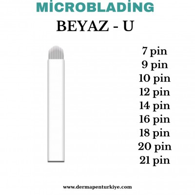 BEYAZ (U) 7-9-10-12-14-16-18-20-21 pin