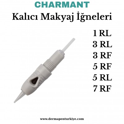 CHARMANT KALICI MAKYAJ  İĞNELERİ  (1P-3P-3F-5P-5F-7P-7F)