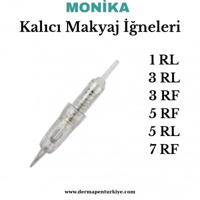 MONICA KALICI MAKYAJ  İĞNELERİ  (1P-3P-3F-5P-5F-7P-7F
