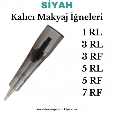 SİYAH KALICI MAKYAJ  İĞNELERİ